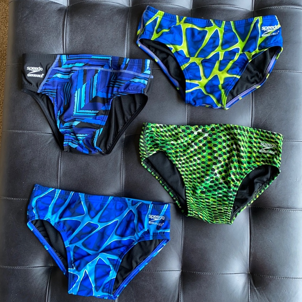 4 EUC Speedo Endurance Competition Swim Briefs  30